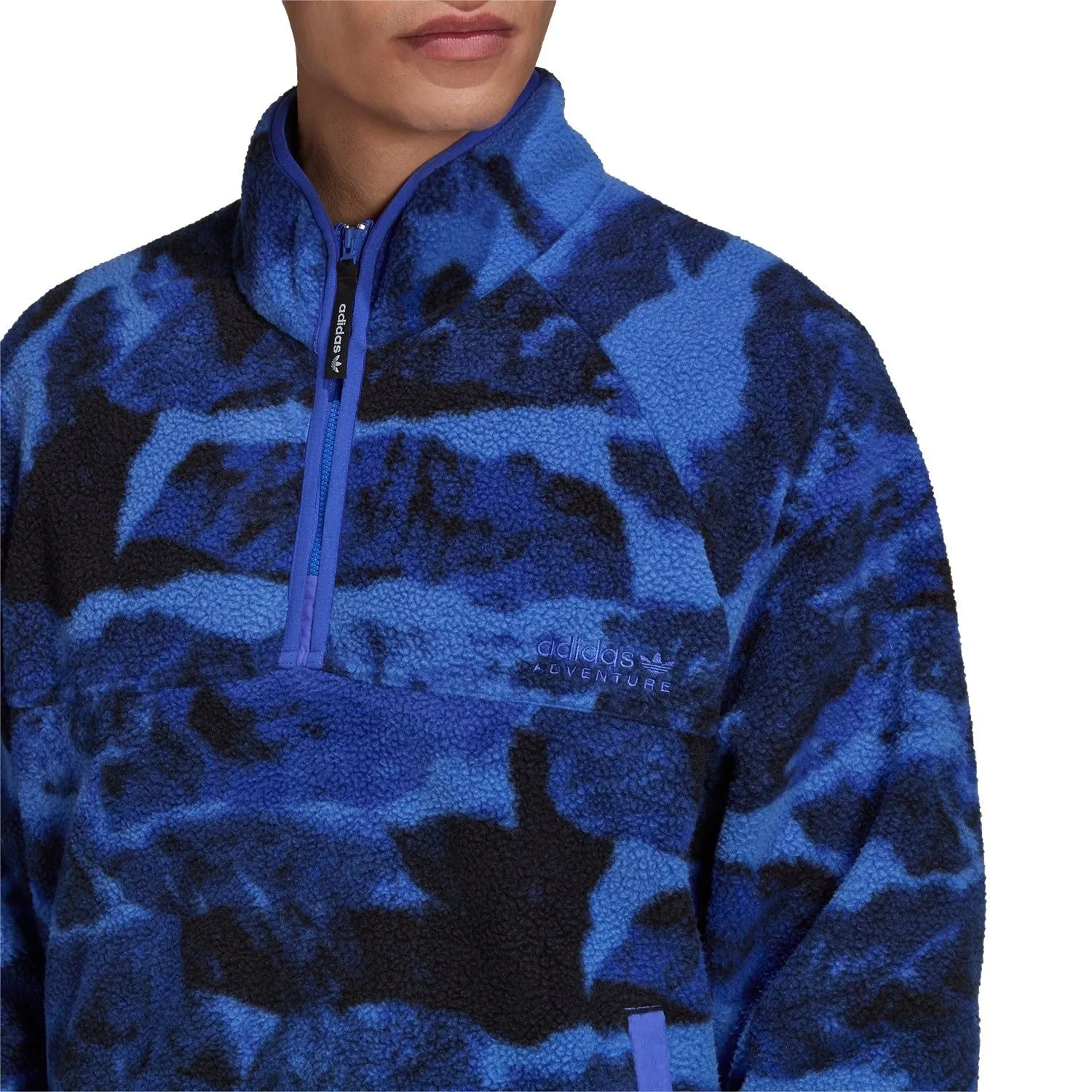 adidas Originals Adventure Half Zip Fleece - Sonic Ink