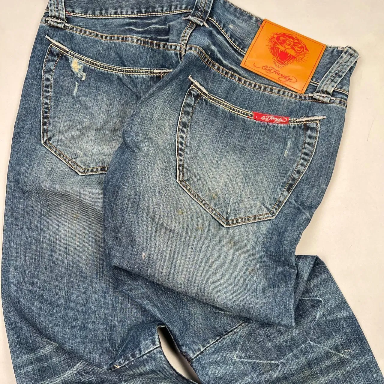 Authentic Vintage Ed Hardy Jeans (38")