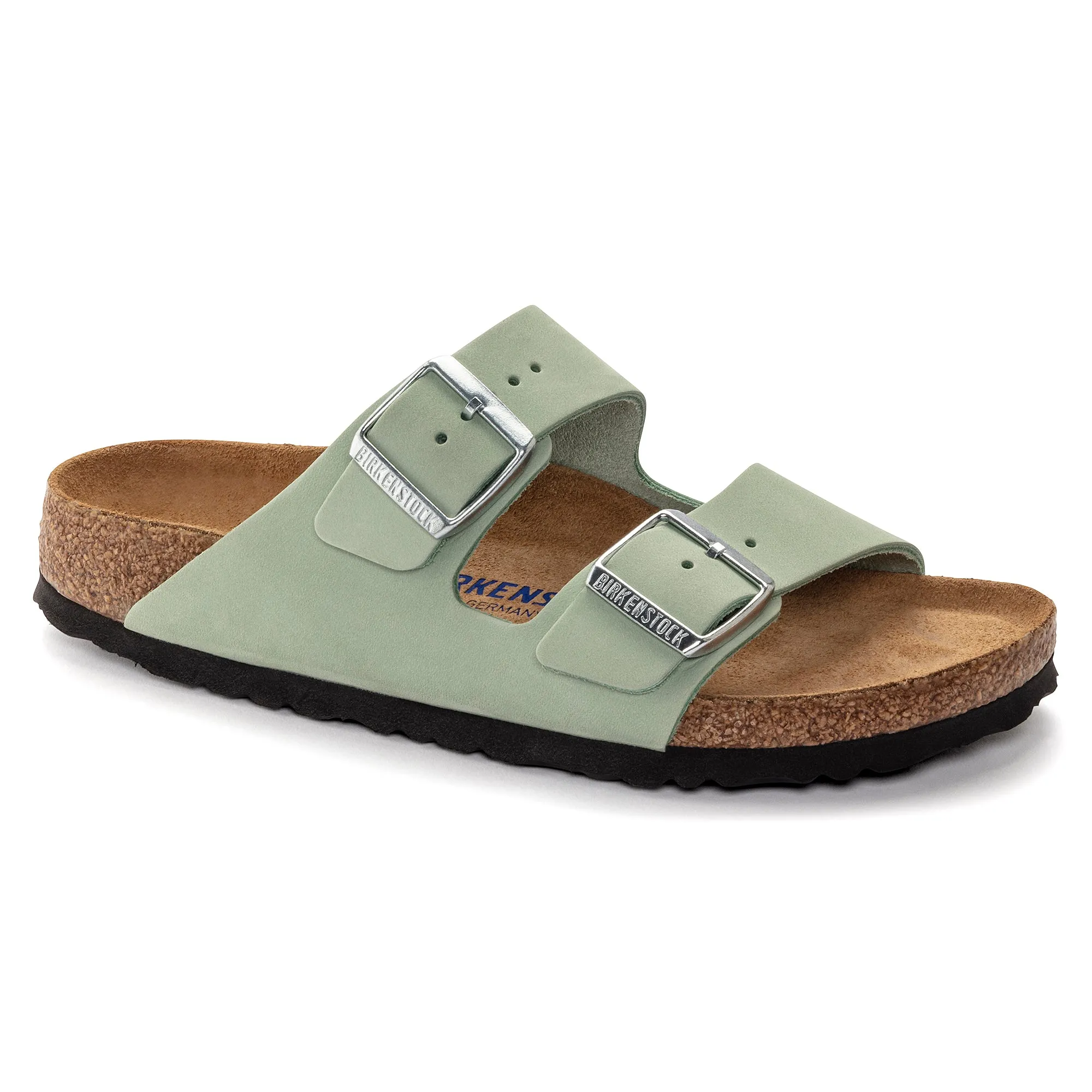 Birkenstock Limited Edition Arizona Soft Footbed matcha nubuck