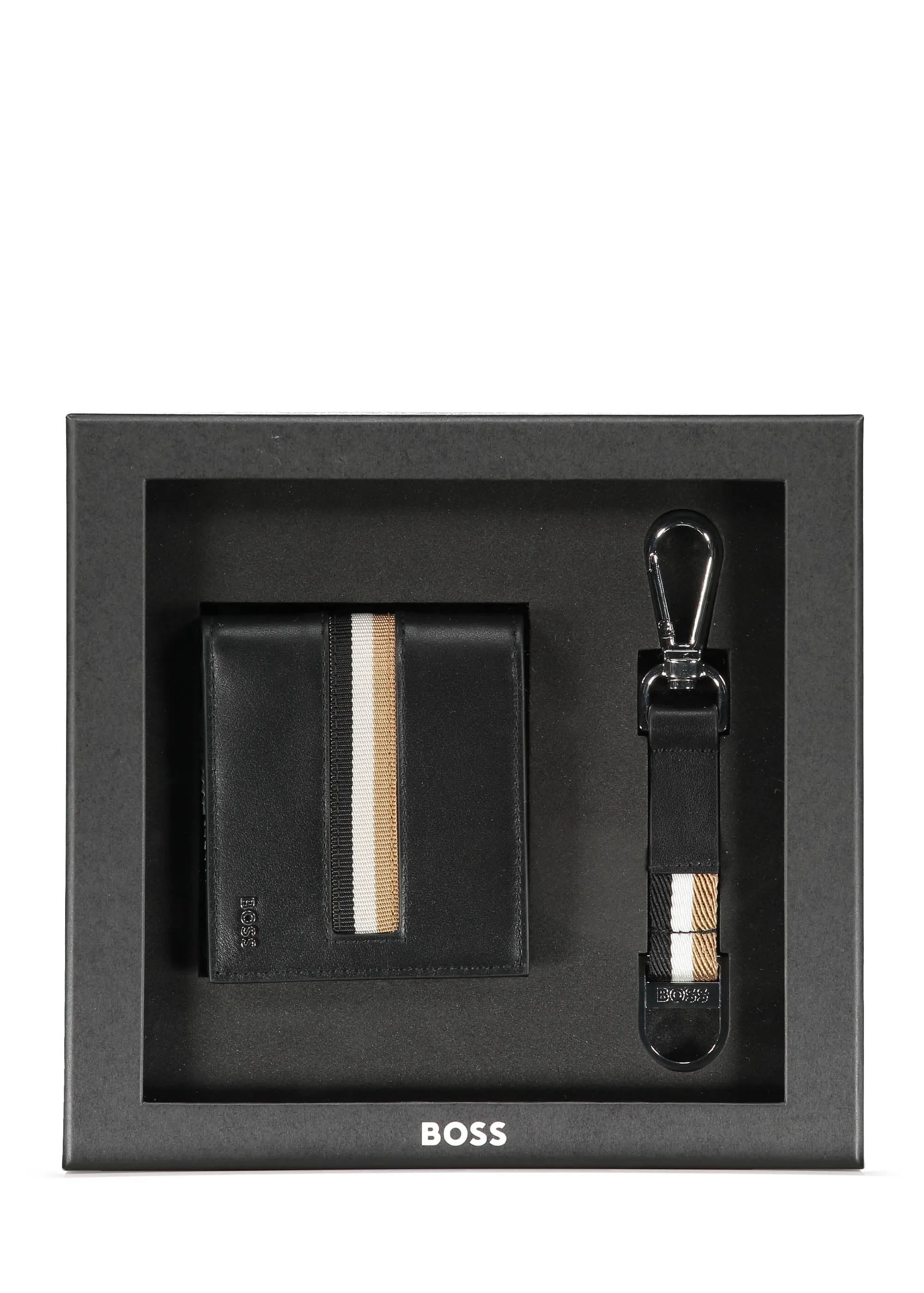 Boss 4 CC Coin Keyring - Black
