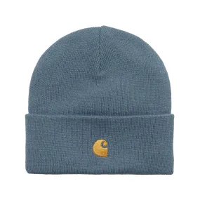 Carhartt WIP Chase Beanie Storm Blue/Golf