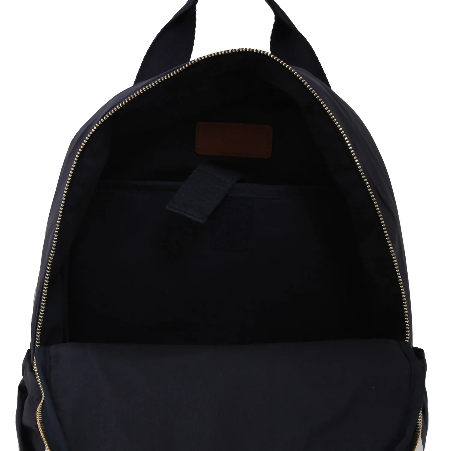 Chloe Navy Blue Backpack With White Logos
