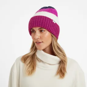 Desmon Knit Hat - Purple Berry