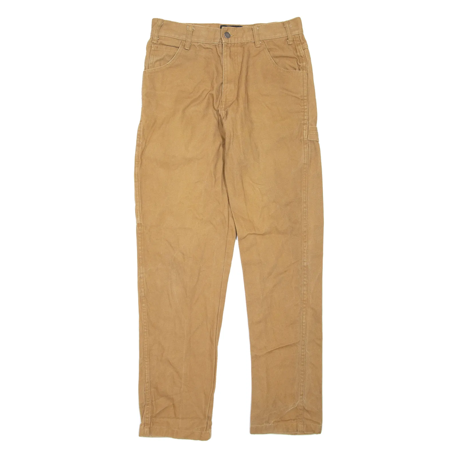 DICKIES Mens Jeans Brown Regular Straight W29 L31