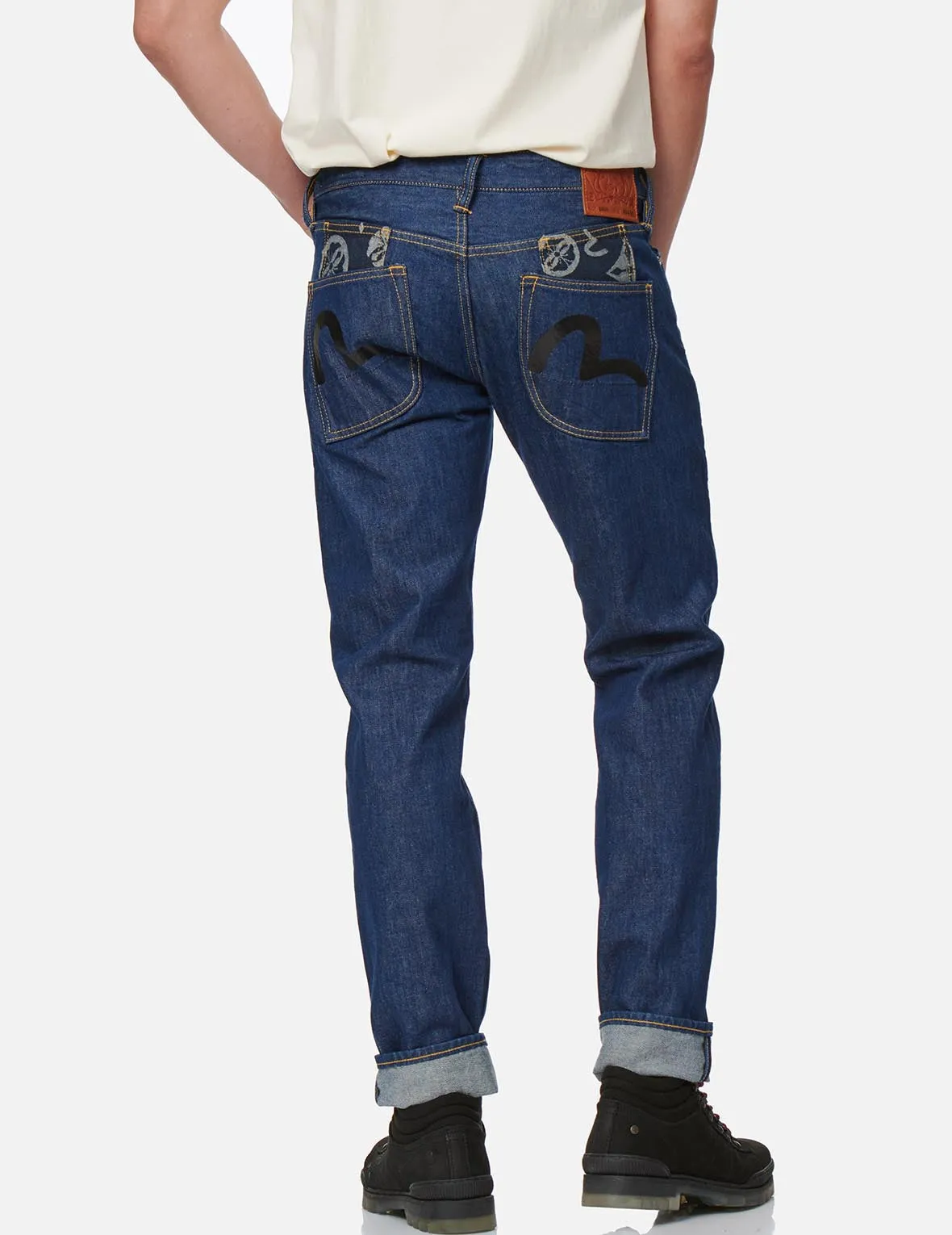 Duo-Style Pocket Slim Fit Jeans #2010