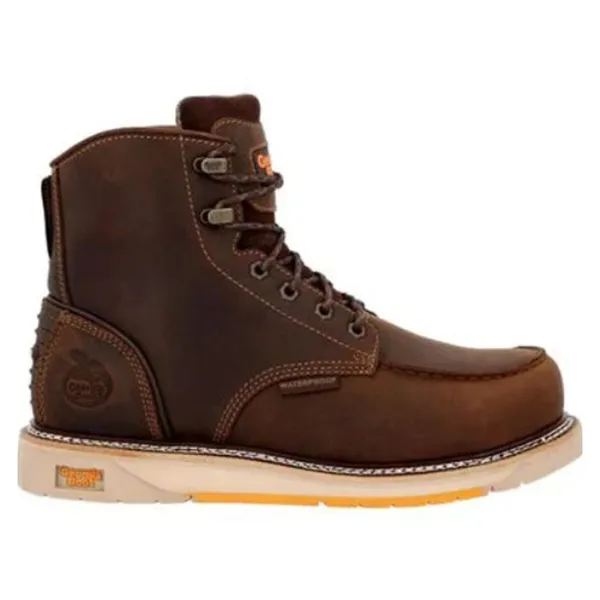 Georgia Boot AMP Lightweight Wedge Composite Toe Waterproof Work Boot