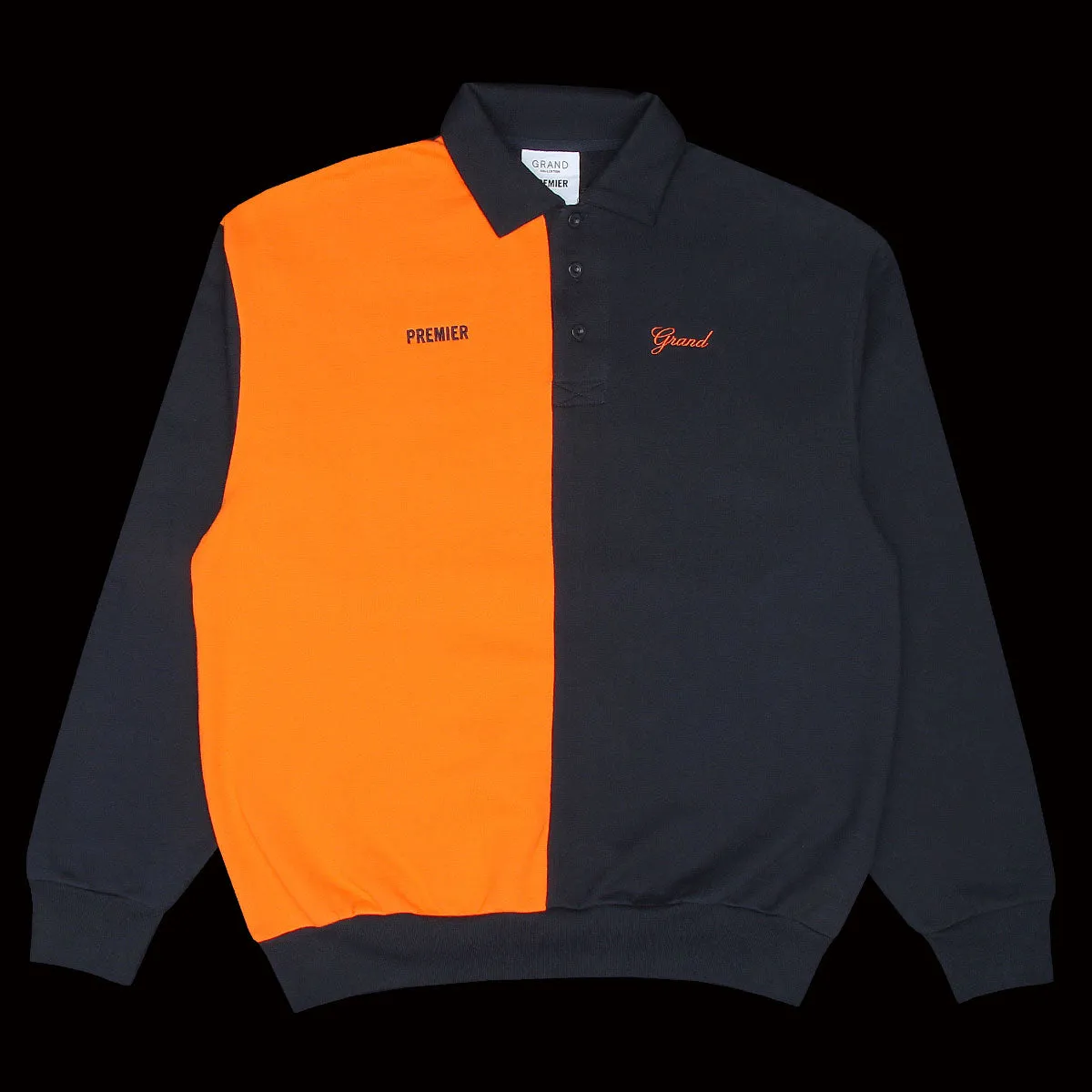 Grand Collared Sweatshirt