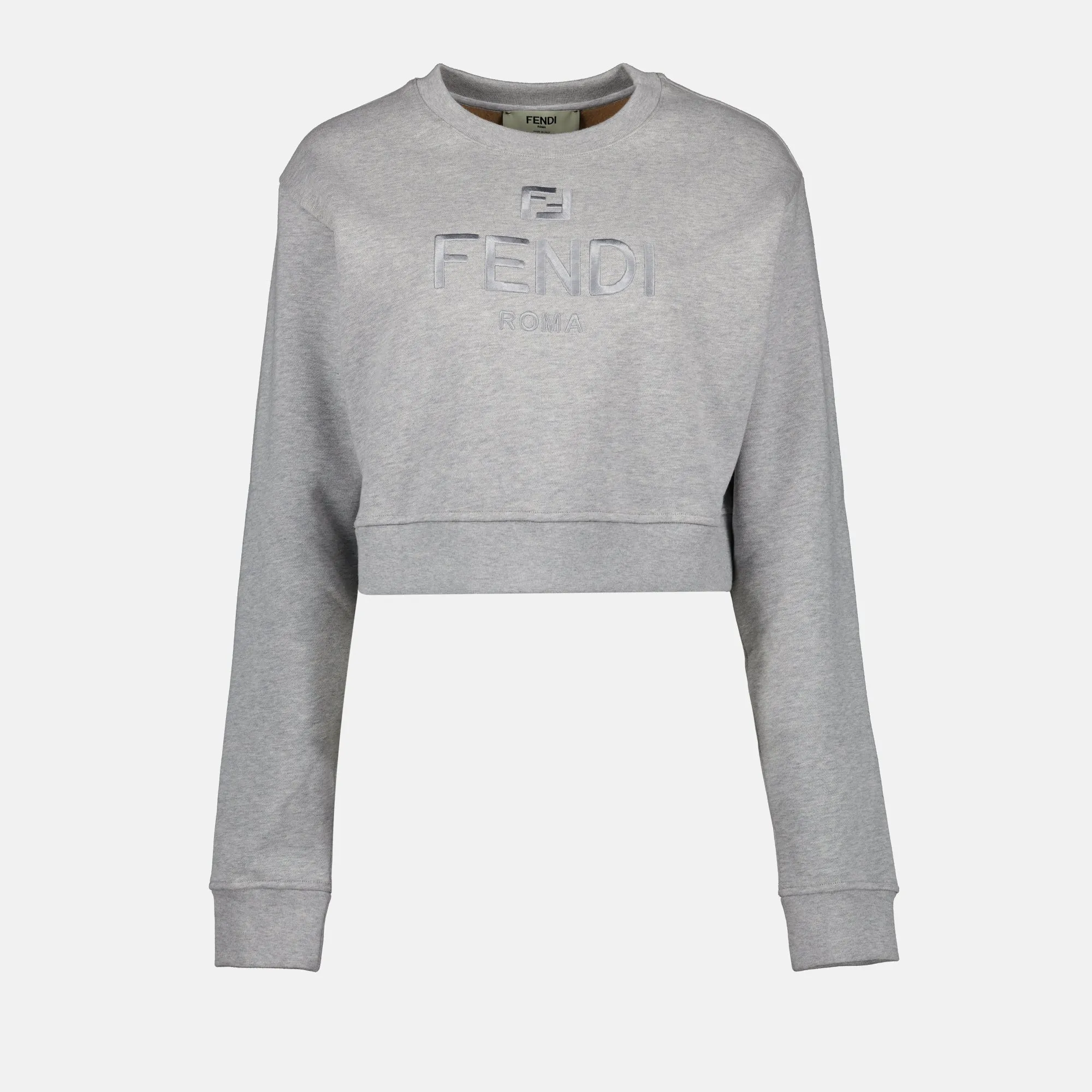 Gray Cotton Sweatshirt
