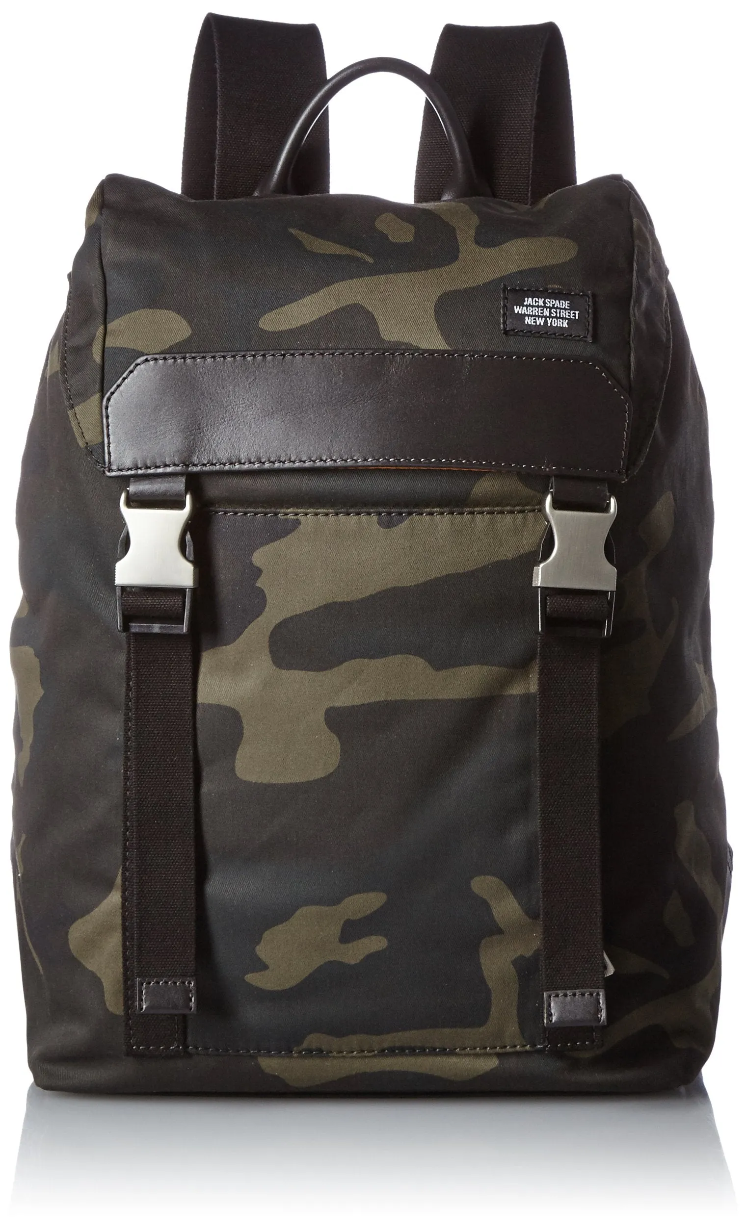 Jack Spade Men's Camo Waxwear Army Backpack  