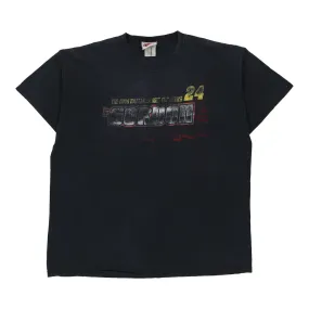 Jeff Gordon Winners Circle Nascar T-Shirt - 2XL Navy Cotton