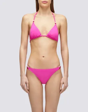 JENNIFER TOP A TRIANGOLO E SLIP FISSO ARCOBALENO