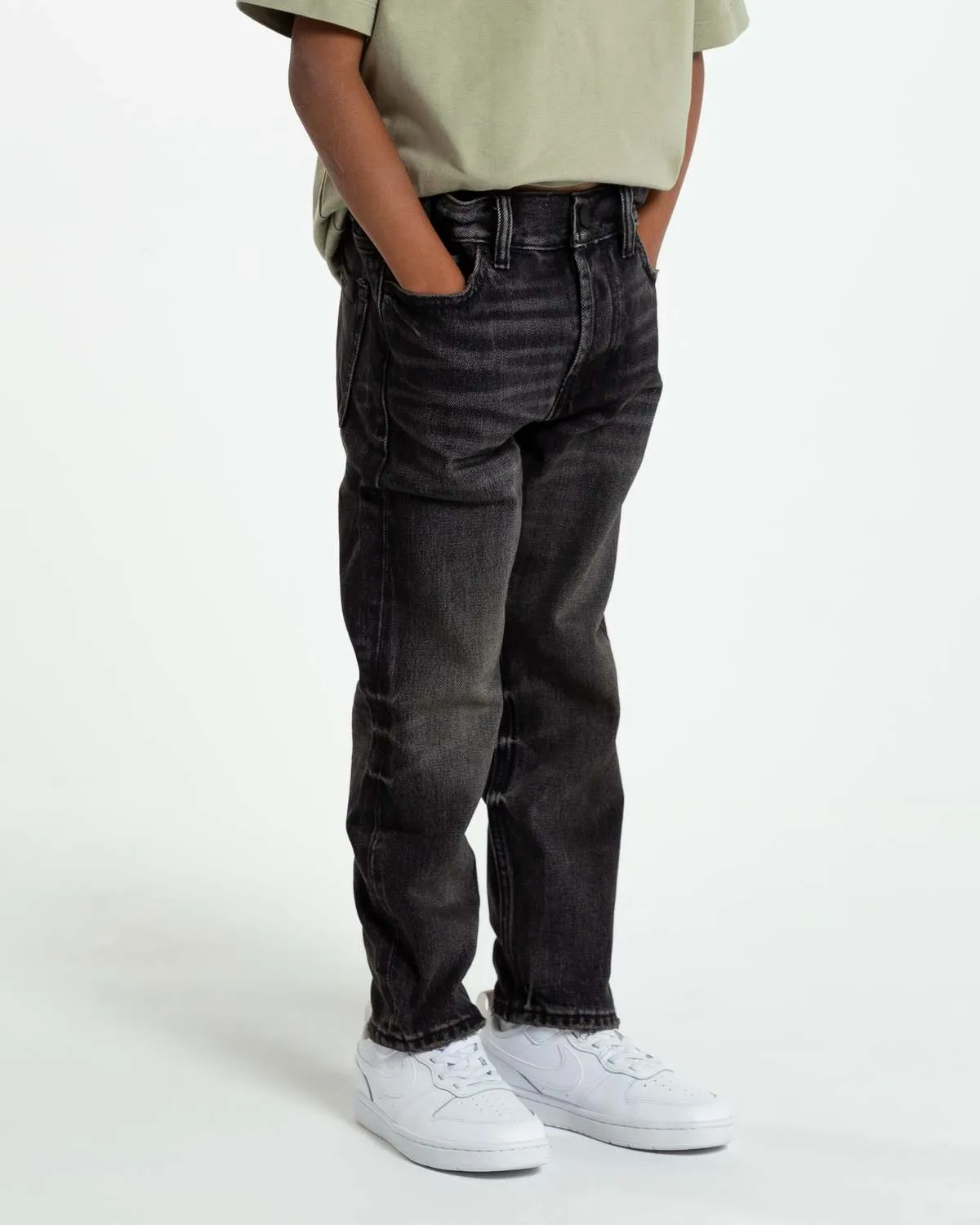 Kids Fear of God 5 Pocket Jeans - Black