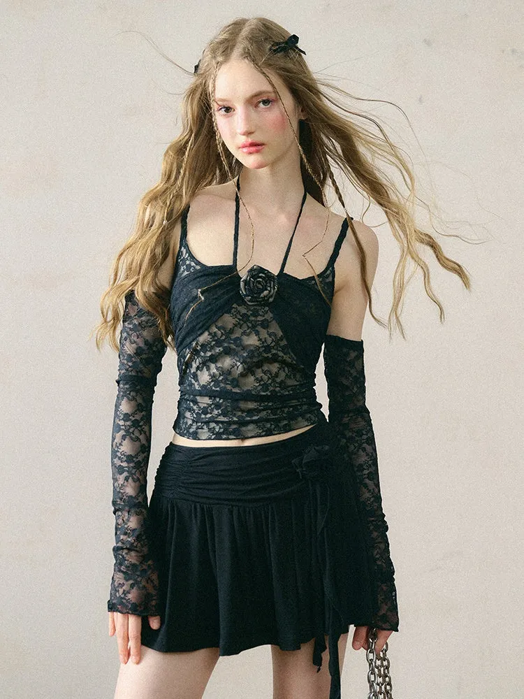 Lace Rose Camisole ＆ Arm Cover