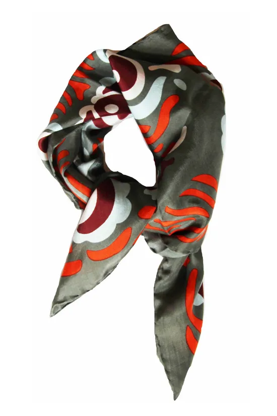 Les Belles Vagabondes, Mini Zora Scarf- Kaki  