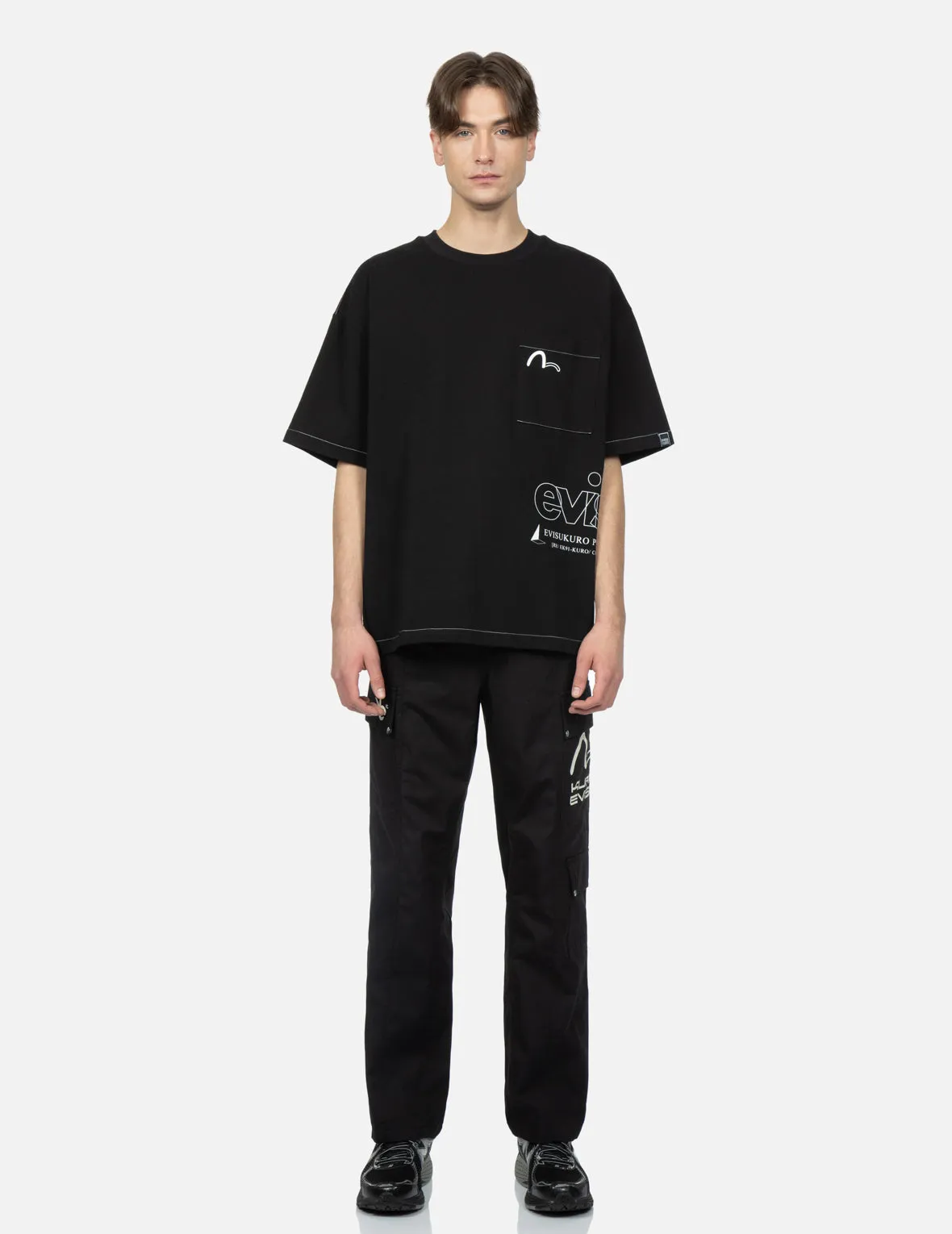 Logo Embroidered Pocket T-Shirt