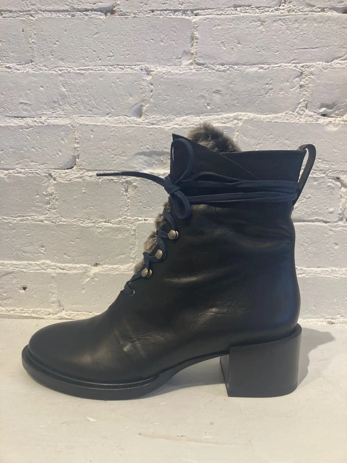 Mack Heeled Boot - Black