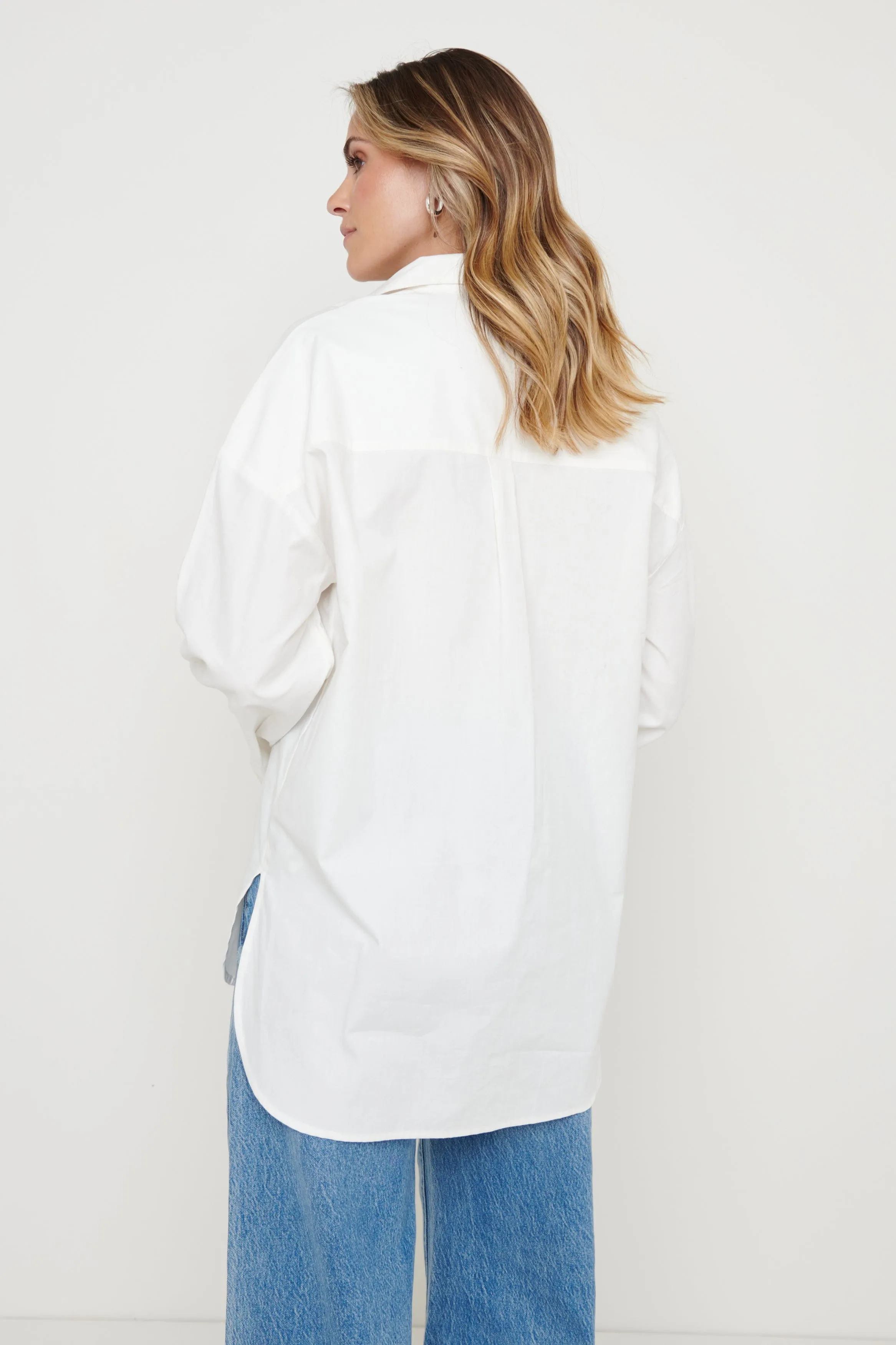 Max Utility Shirt - Crisp White
