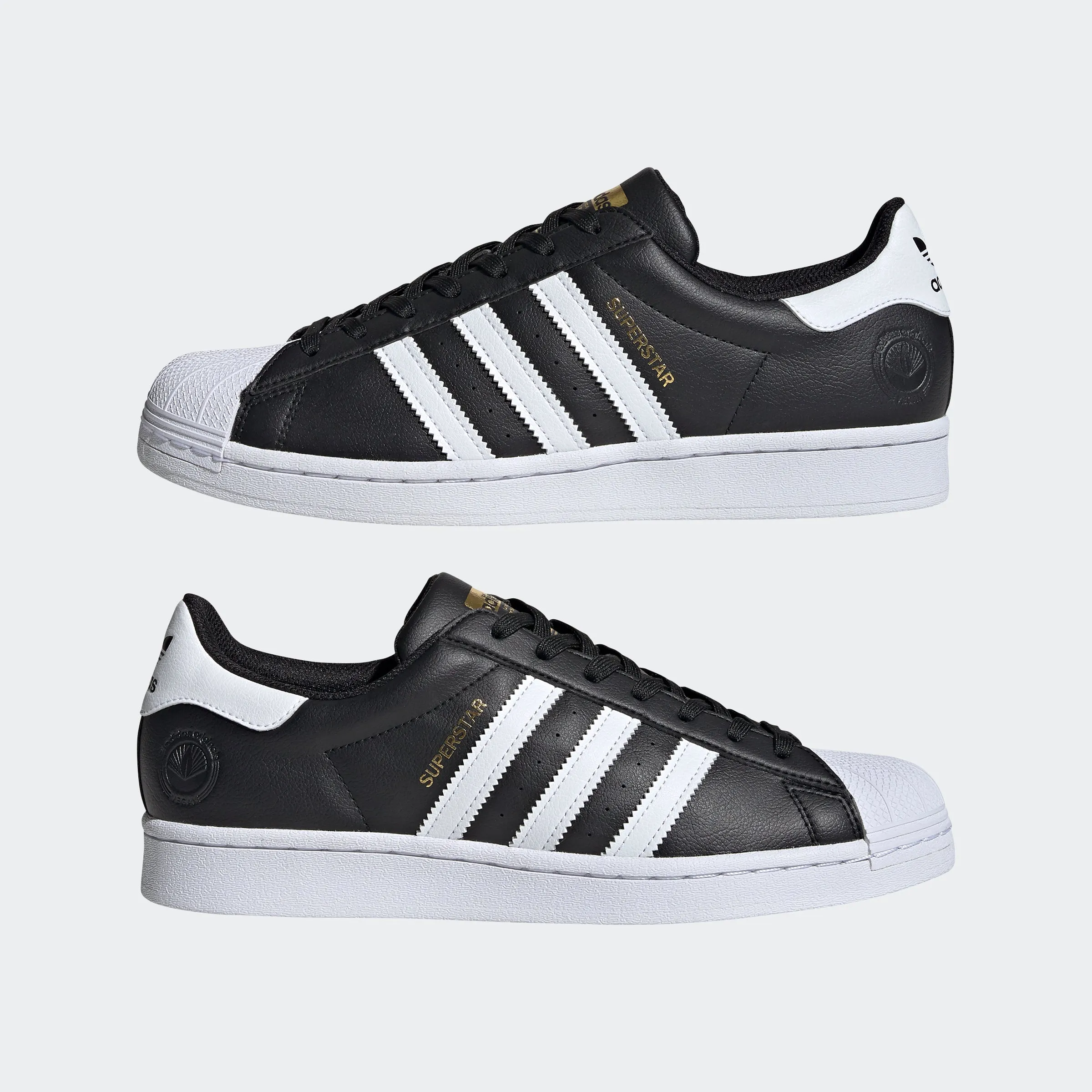 Men's adidas Originals Superstar Vegan Shoes Black
