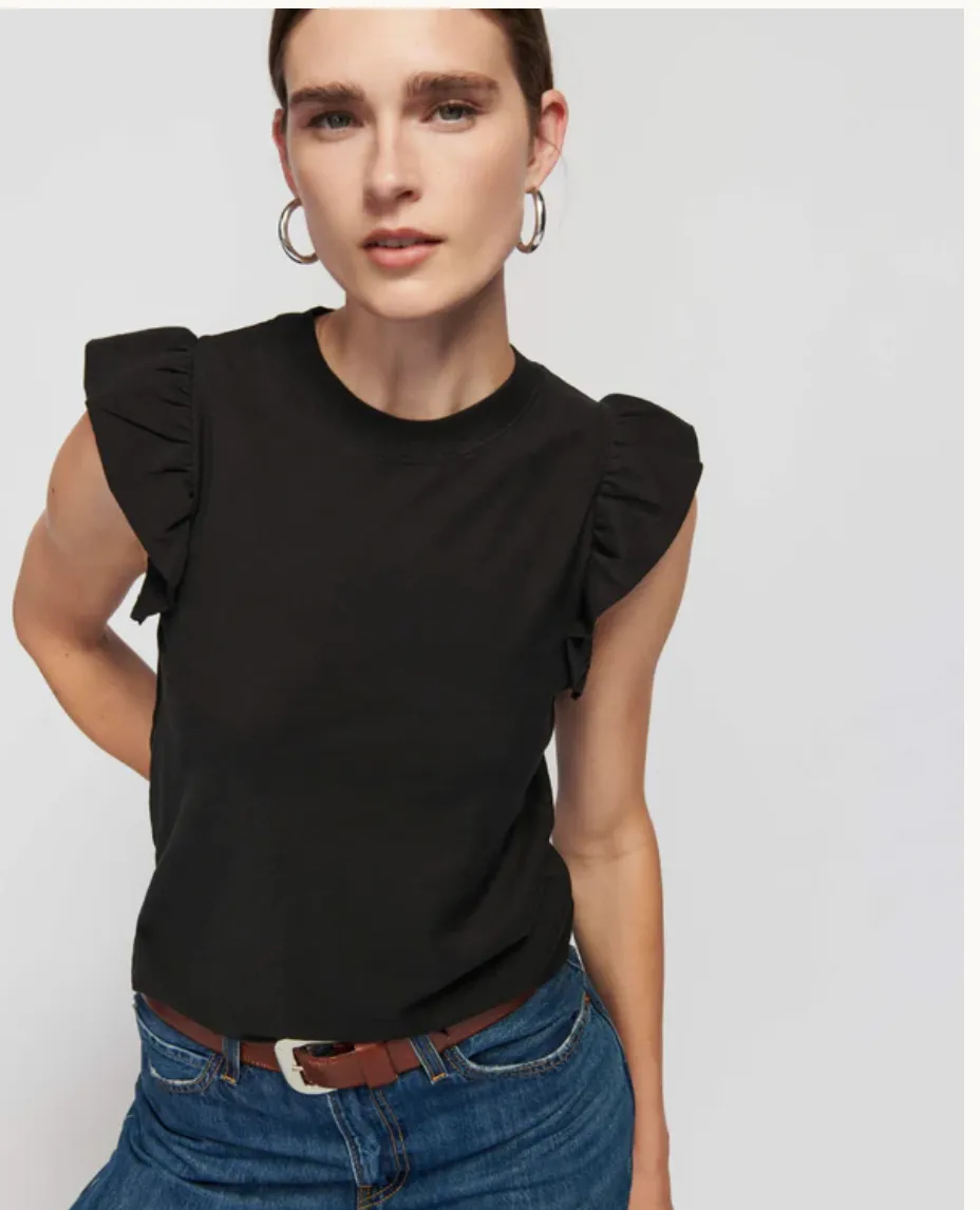 Nation Paulette Tank - Black