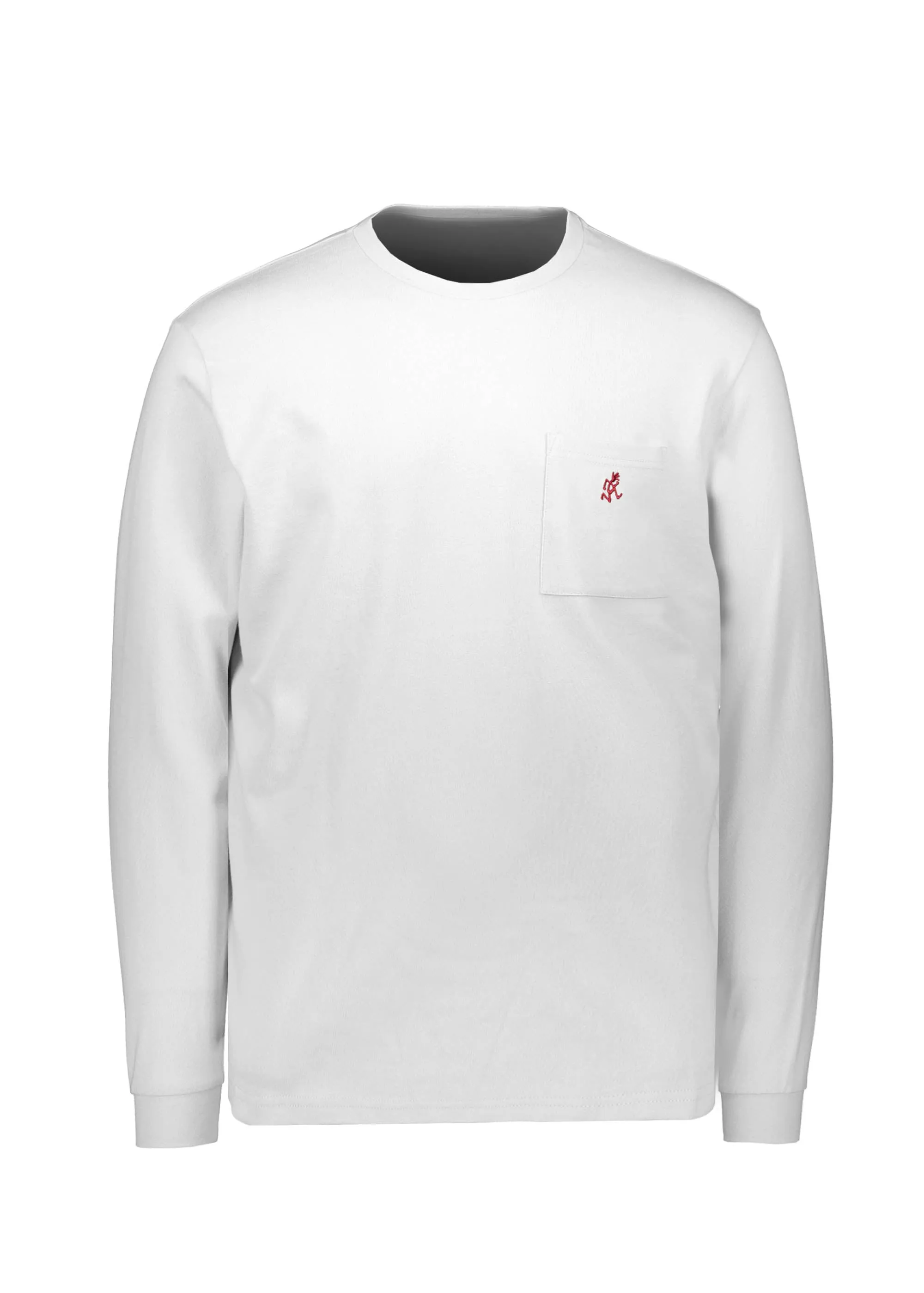 One Point LS Tee - Beige and Black
