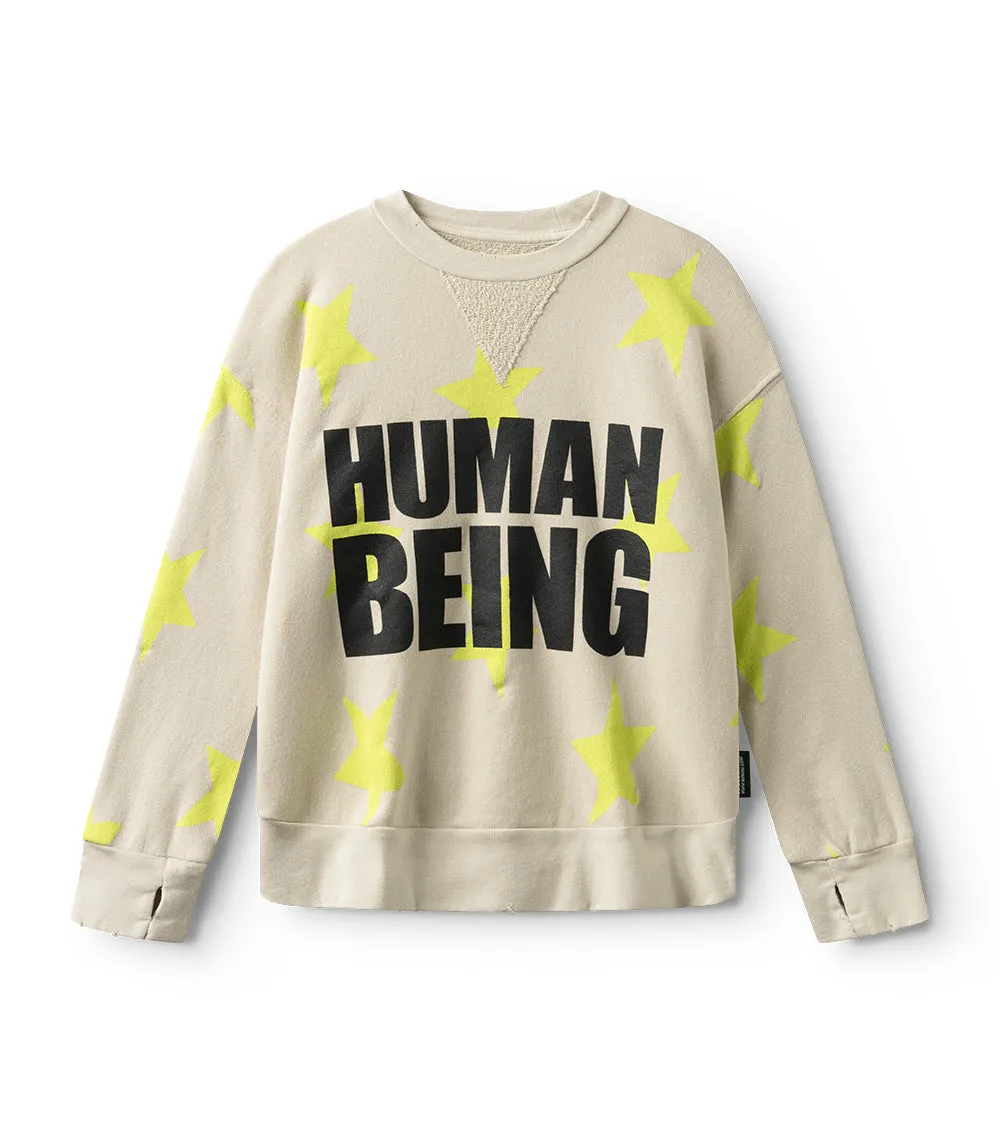 only human sweatshirt