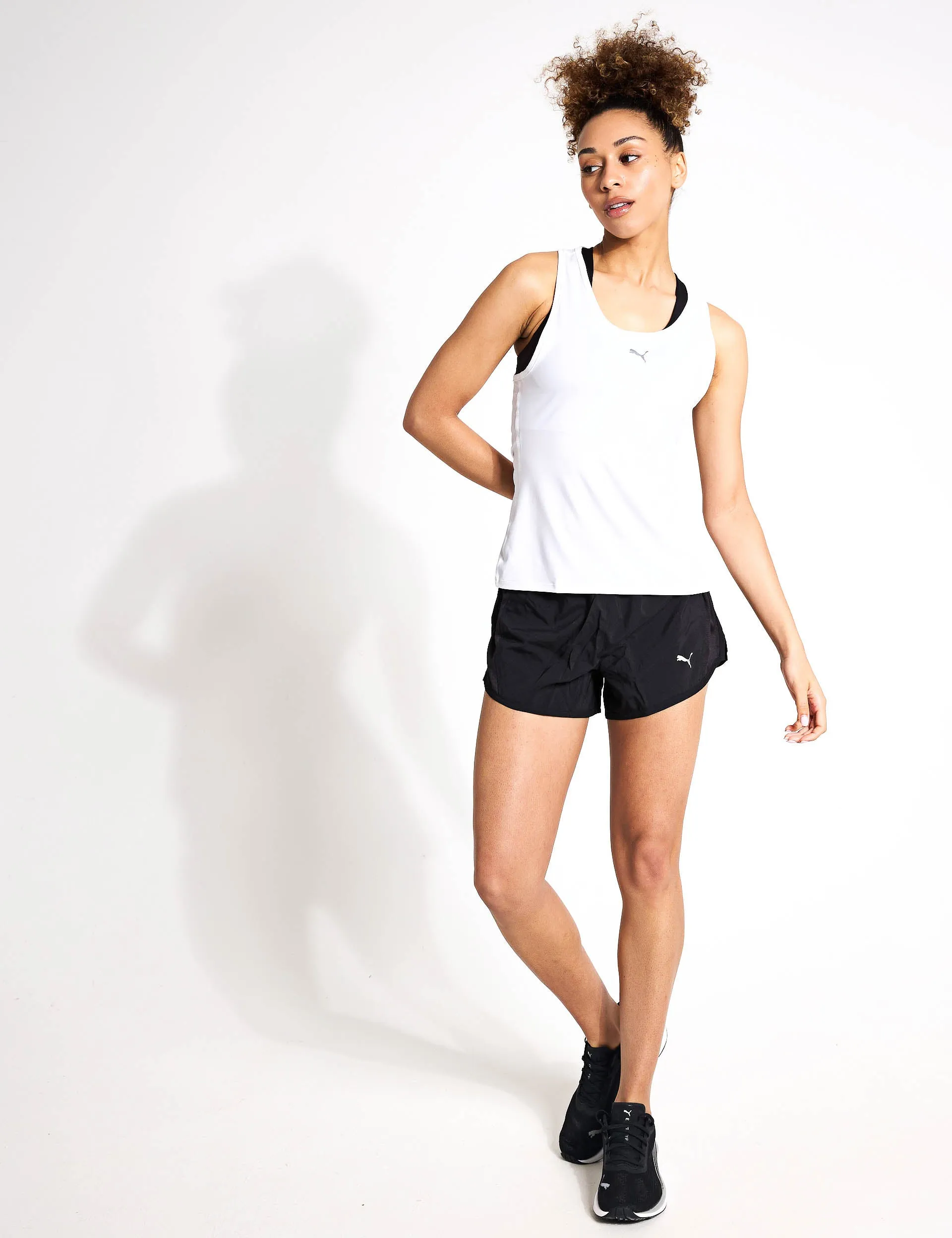 PUMA Run Cloudspun Running Tank - White