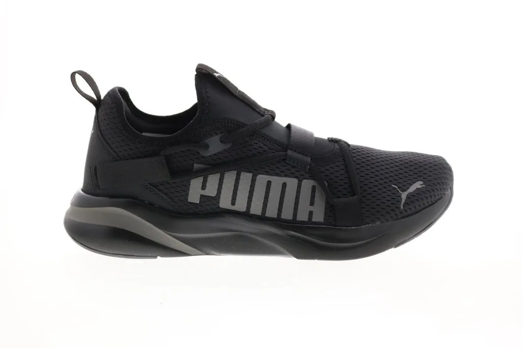 Puma Softride Rift Slip-On Bold Mens Black Lifestyle Sneakers Shoes
