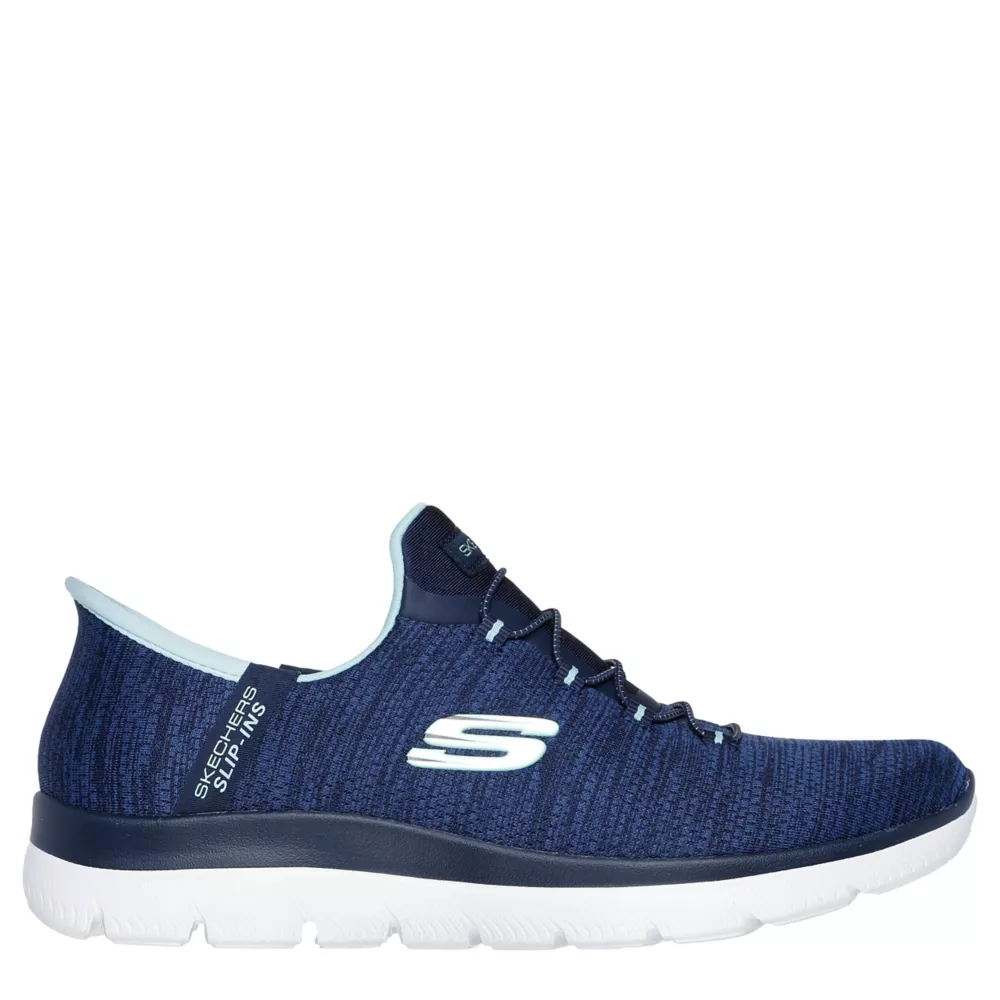 SKECHERS  WOMENS SLIP-INS SUMMITS RUNNING SHOE