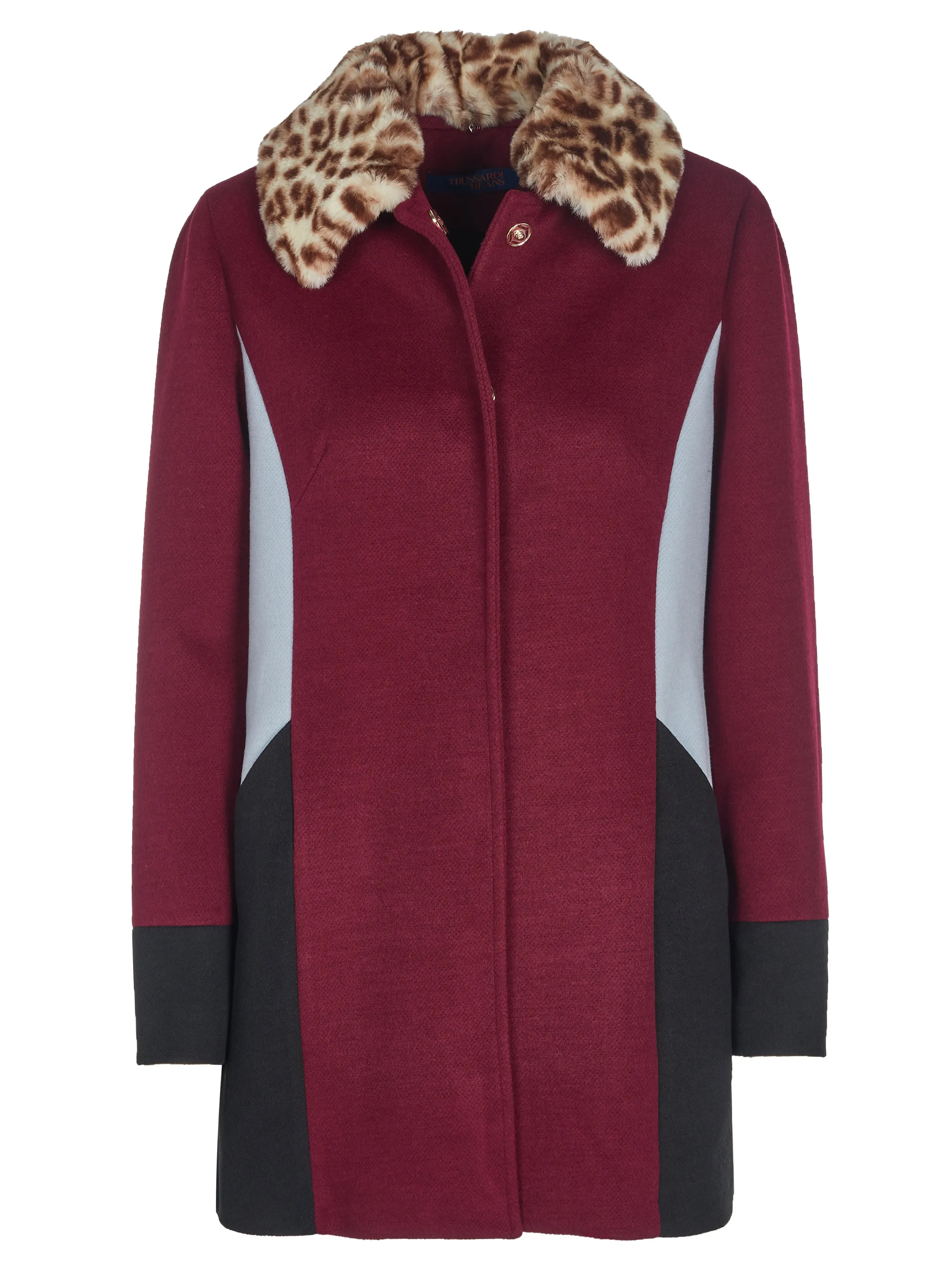 Trussardi jeans Coat burgundy