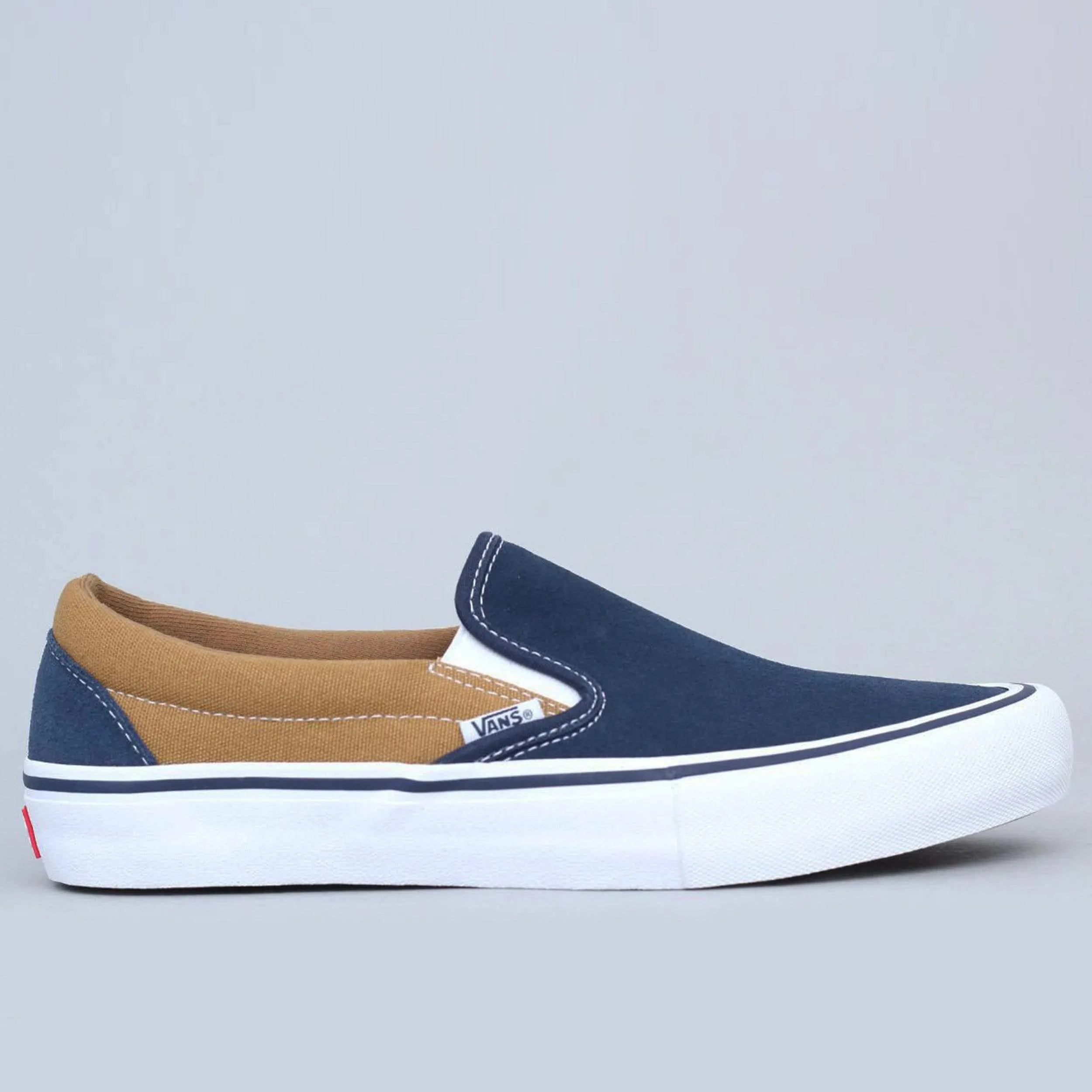 Vans Slip-On Pro Shoes Dress Blues / Medal Bronze from Slam City Skates London UK