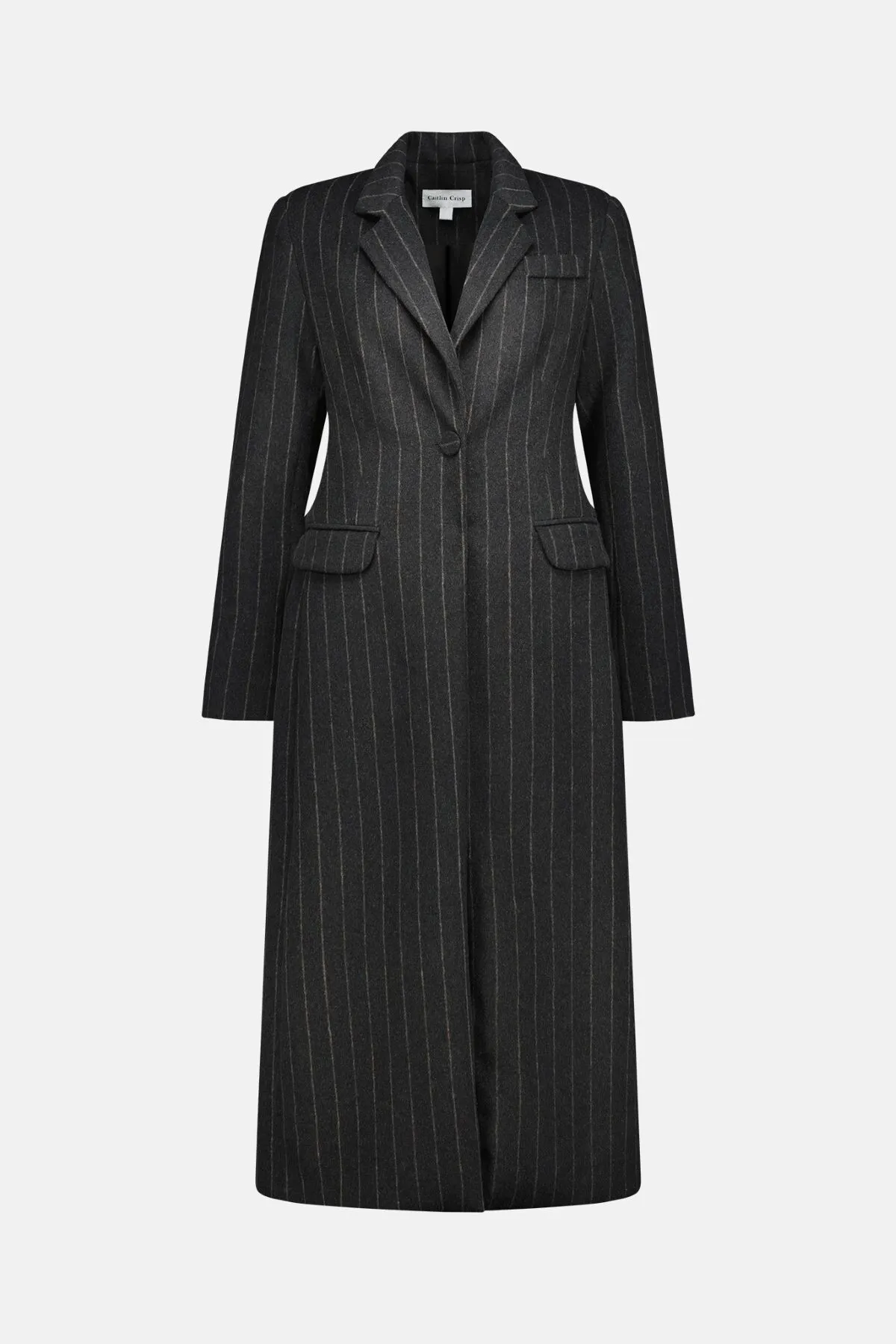 VICE COAT (CHARCOAL STRIPE)