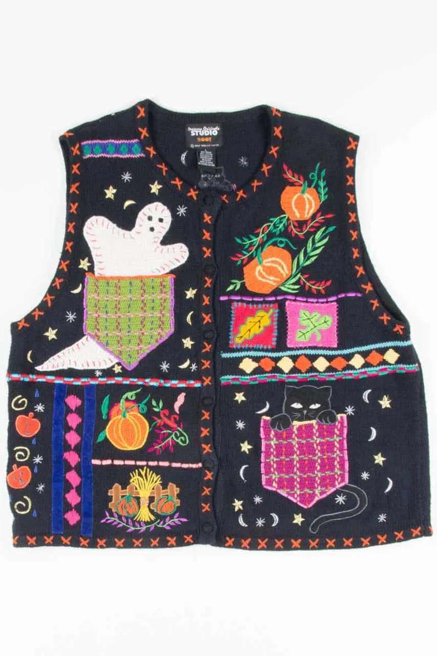 Vintage Halloween Vest 375