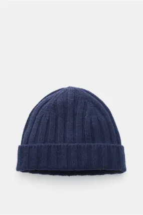 VON BRAUN cashmere beanie dark blue