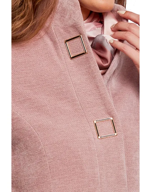 Women Coat Lotus Color