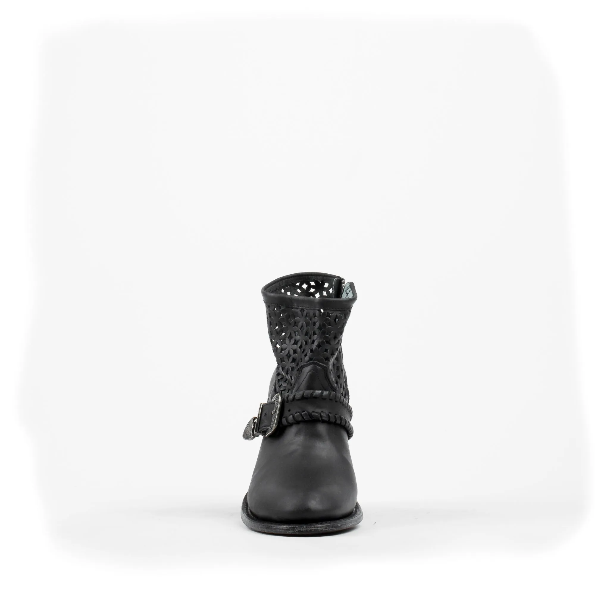 Women's Corral Black Cutout Ankle #Z0015